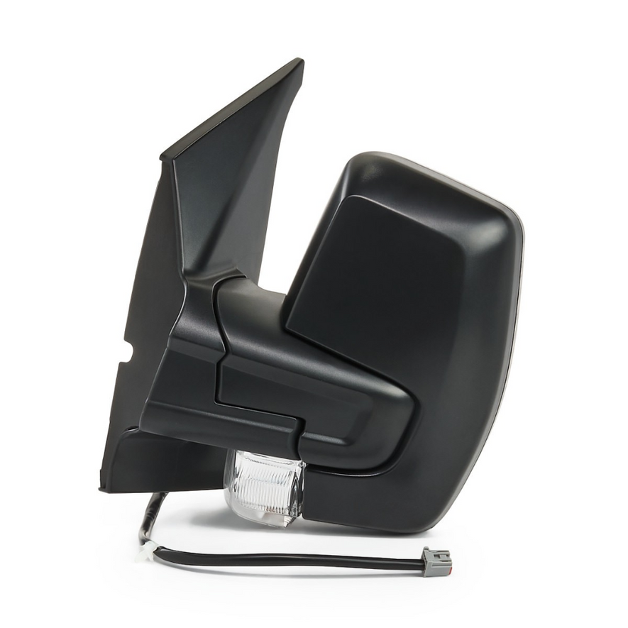 Ford Transit Custom 2012-2023 Black Electric Wing Door Mirror Passenger Side Left