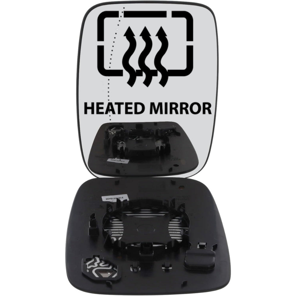 Renault Trafic 2021-2025 Heated Door Wing Mirror Glass Left