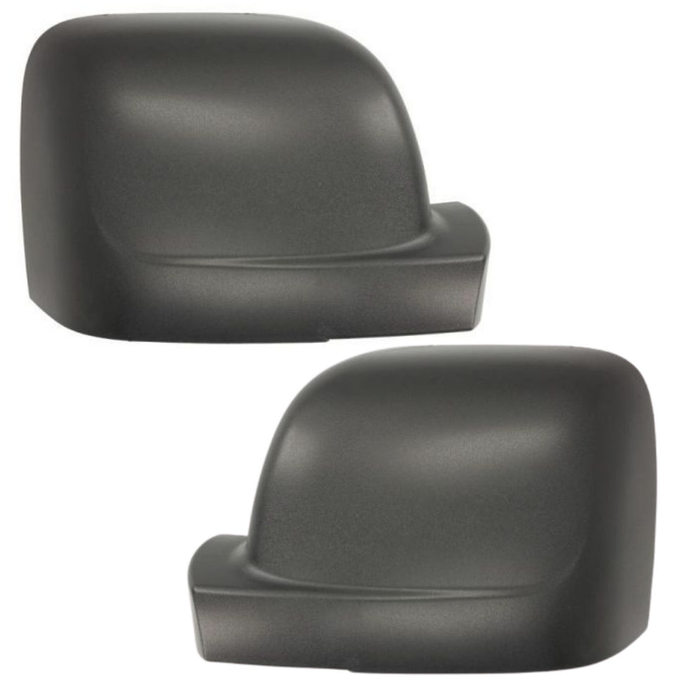 For Nissan NV300 2016-2020 Wing Mirror Covers Black Left & Right Side Pair