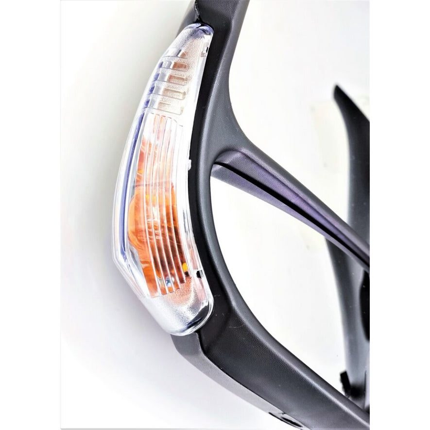 Vauxhall Movano 2010-2022 Electric Black Long Arm Wing Door Mirror Left Side