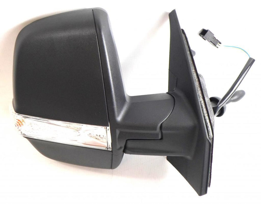 Vauxhall Combo 2011-2015 Twin Glass Cable Black Wing Mirror Drivers Side