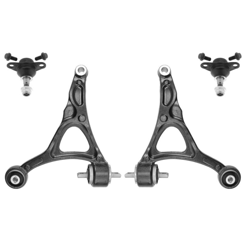 Volvo XC90 2002-2012 Front Lower Wishbones Suspension Arms Balljoints Pair