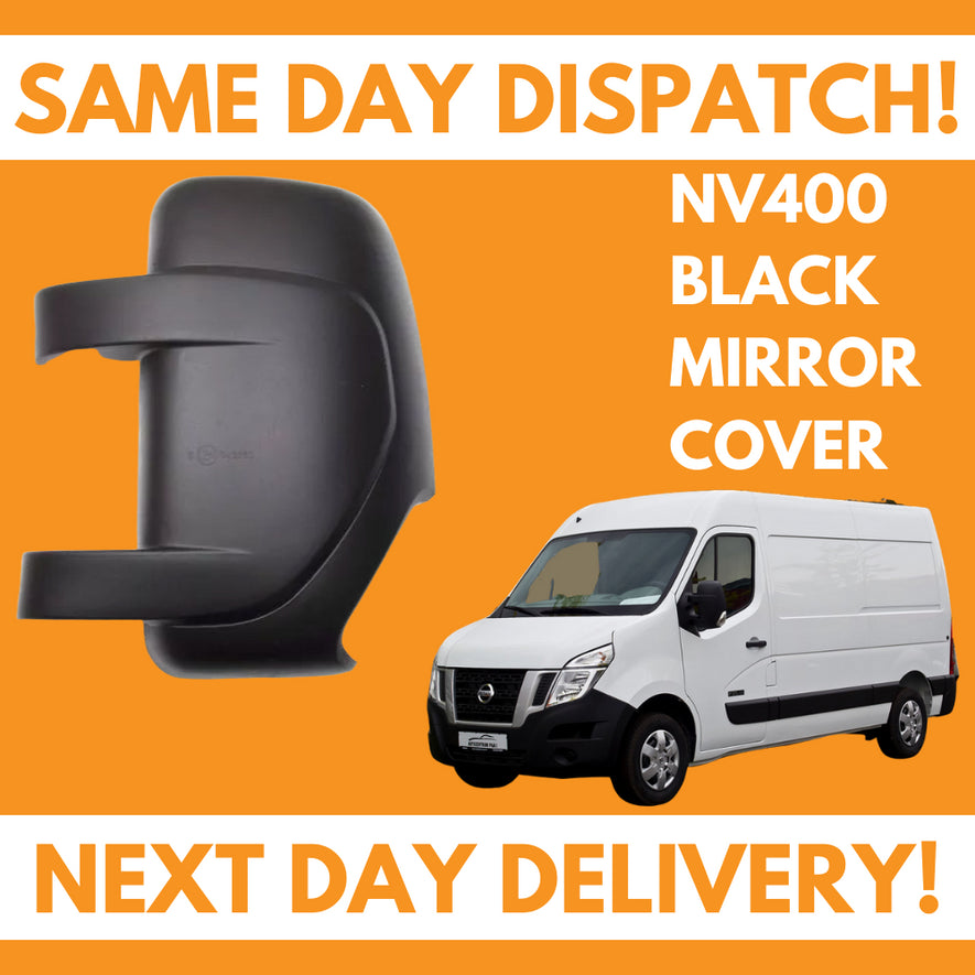 Nissan NV400 2010-2020 Wing Mirror Cover Black Left Side