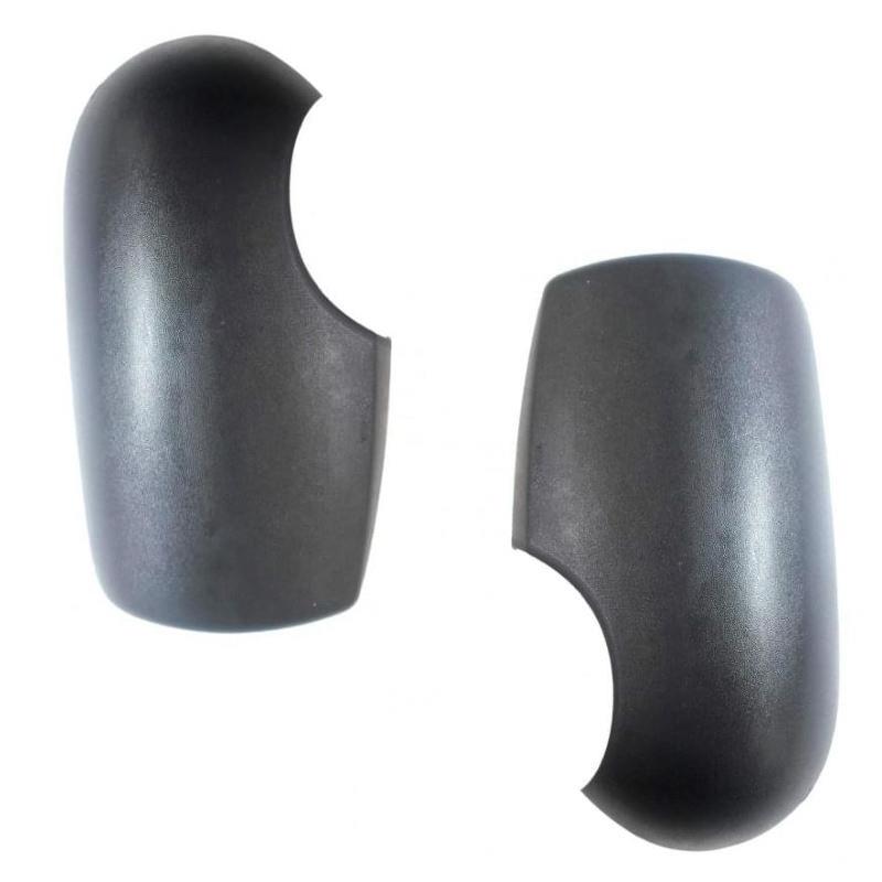 Ford Transit Van MK6 MK7 2000-2014 Black Door Wing Mirror Covers Pair Left Right
