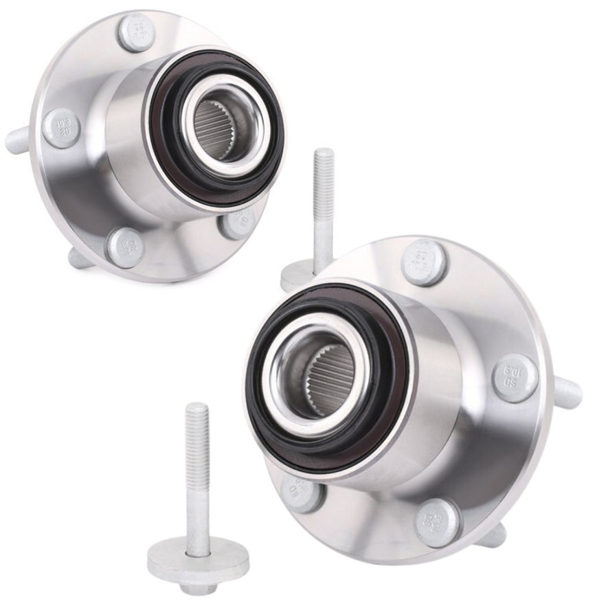 For Volvo C70 Convertible 2006-2014 Front Hub Wheel Bearing Kits Pair With DSTC