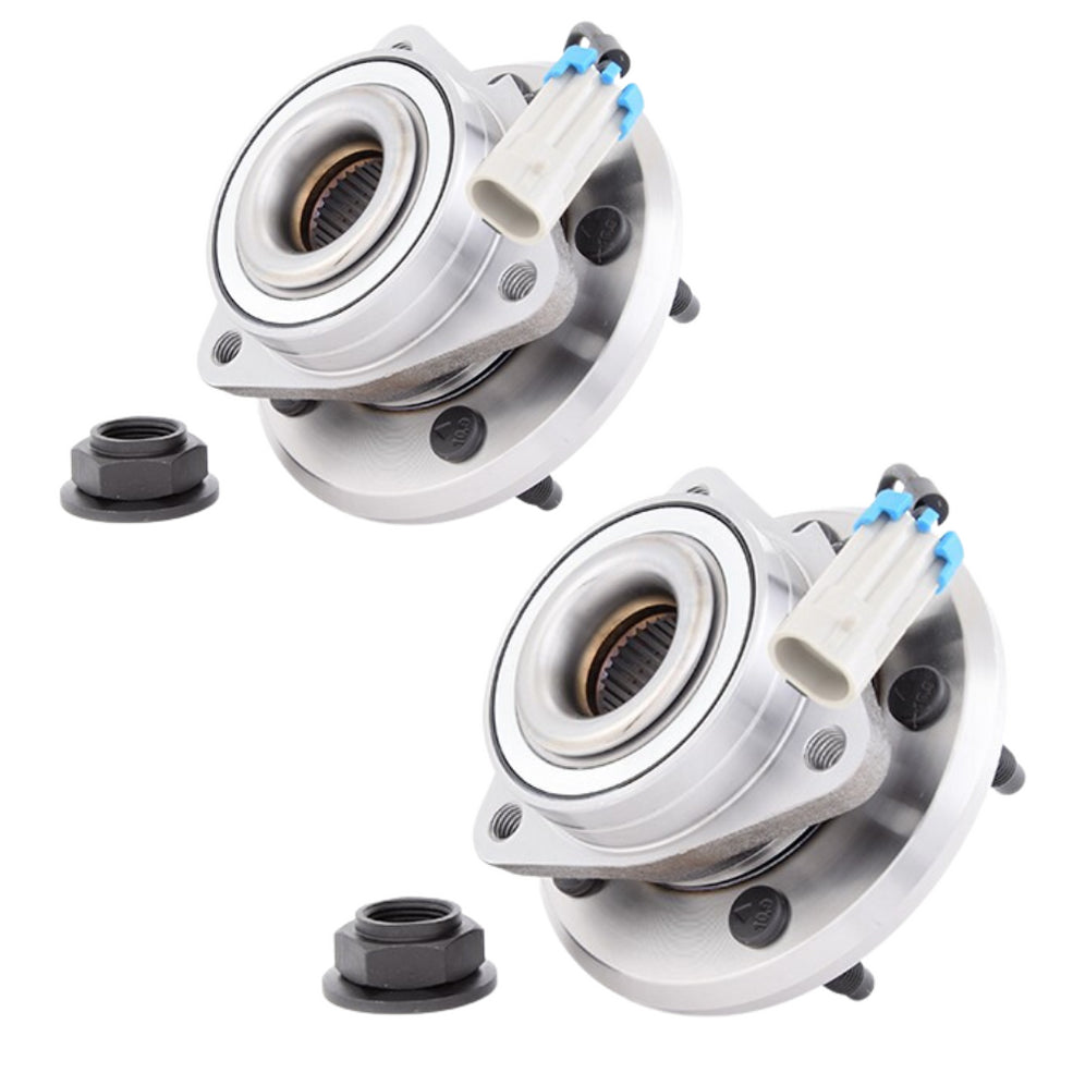 For Chevrolet Captiva 2007-2011 Front Hub Wheel Bearing Kits Pair Inc ABS Sensor