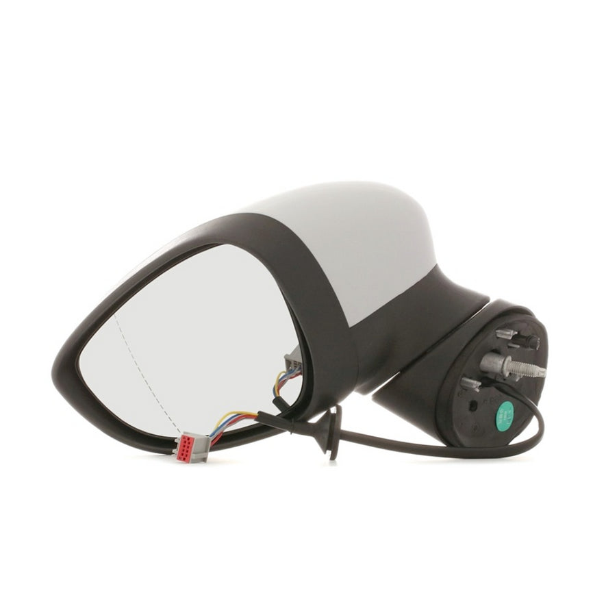 Ford Fiesta MK7 2013-2018 Electric Wing Door Mirror Primed Passenger Side Left