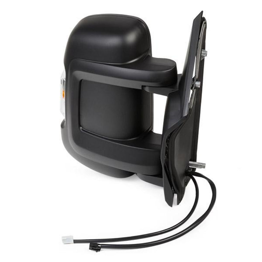 Fiat Ducato 2006-2023 Short Arm Electric Wing Door Mirror Inc Temp Sensor