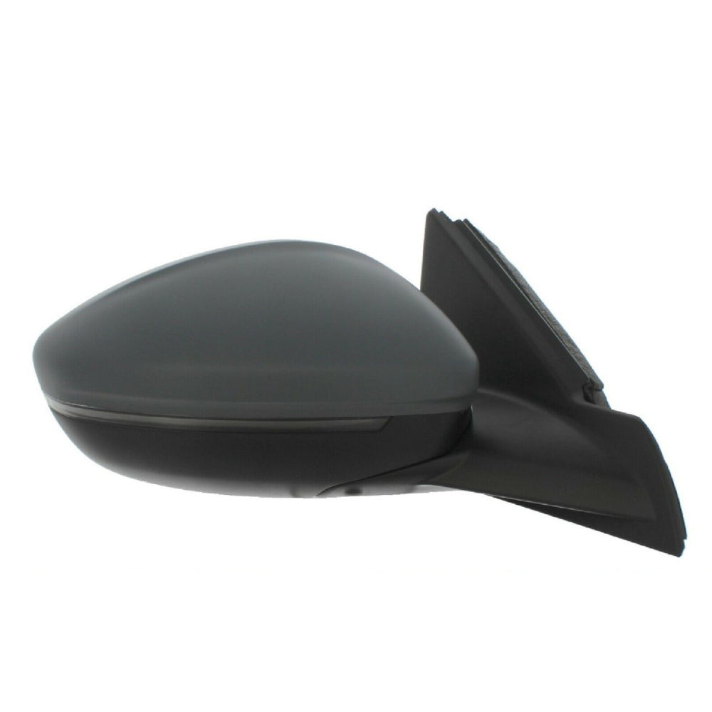 Passenger Side Mirror Replacement Right Side View Mirror Passenger Door Side Rearview Mirror Black Textured Manual Mirror Manual Folding RH For Toyota Yaris Wing Door Mirror Electric 2011-2019 Primed Cover Passenger  Side