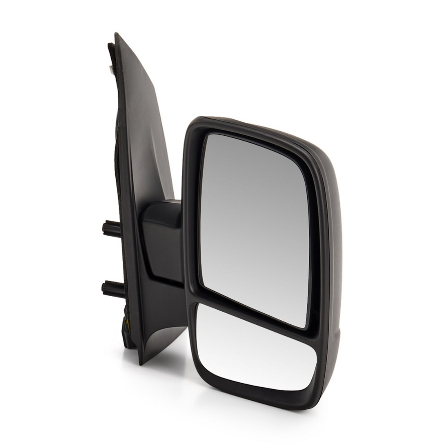 Fiat Scudo 2007-2016 Electric Door Wing Mirror Twin Glass Black Right Side