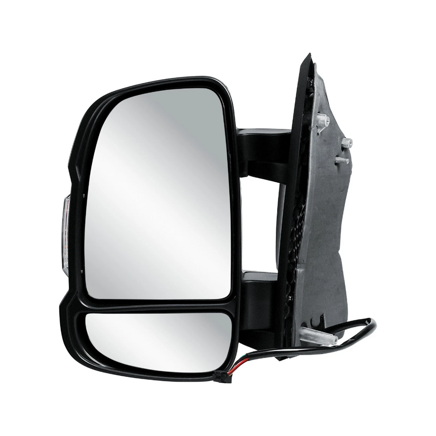 Vauxhall Movano 2023-2026 Short Arm Electric Black Wing Door Mirror Left Side
