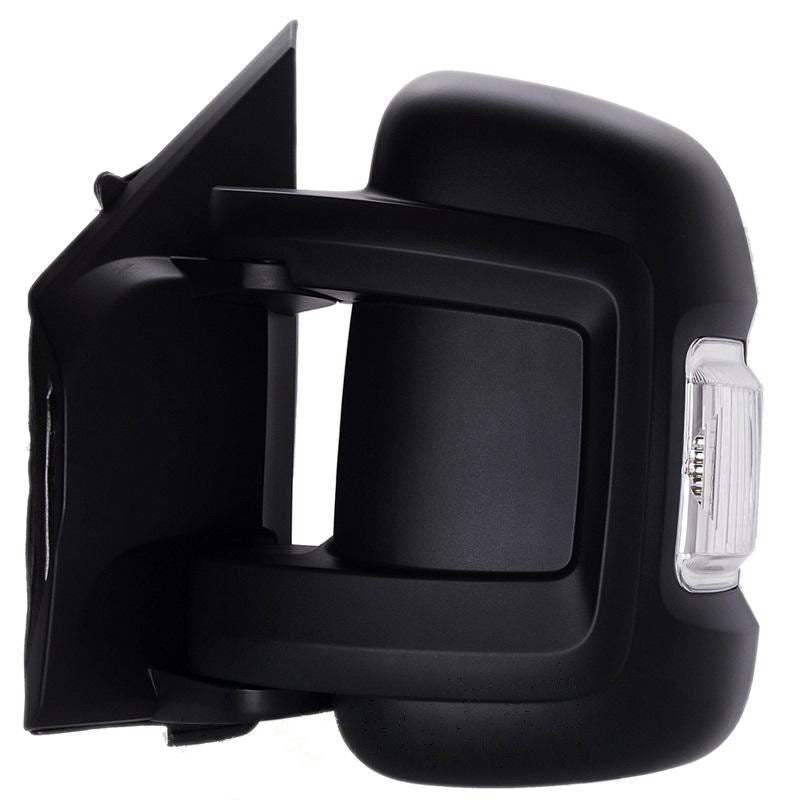 Peugeot Boxer Van 2006-2017 Manual Short Arm Black Wing Door Mirror Passenger Side
