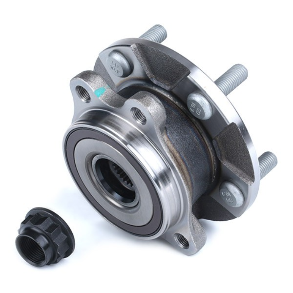Front Hub Wheel Bearing Kit For Toyota Auris 1.3-1.8 2006-2016 - 5-Year Warranty, ABS Sensor Ring