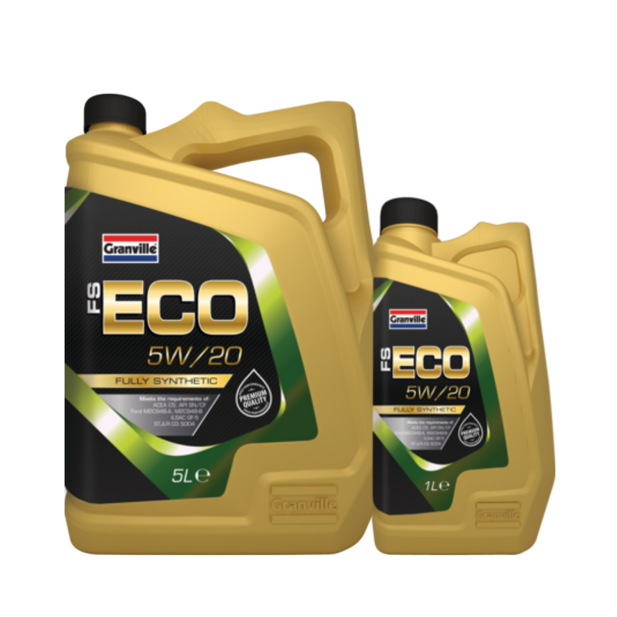 Car Engine Oil Granville FS-ECO Ford Ecoboost SAE 5W20 Fully Synthetic 1L 1 Litre