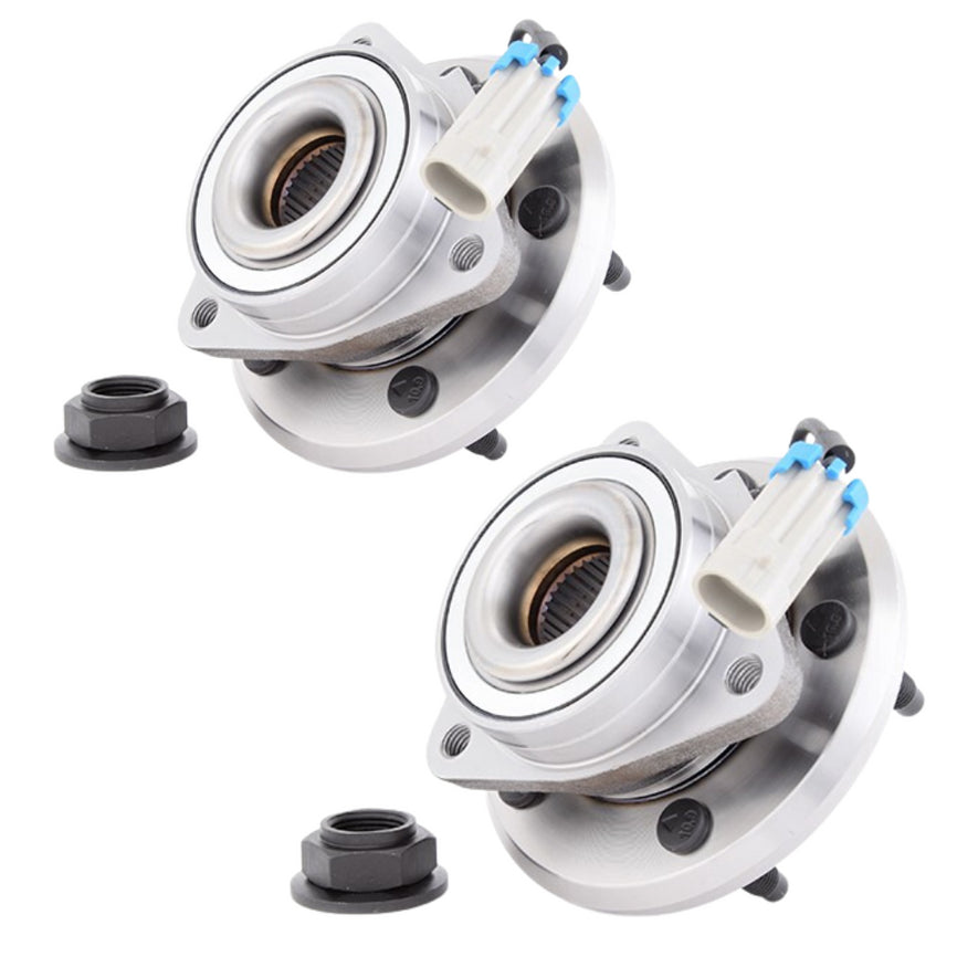 For Vauxhall Antara 2007-2011 Front Hub Wheel Bearing Kits Pair Inc ABS Sensor
