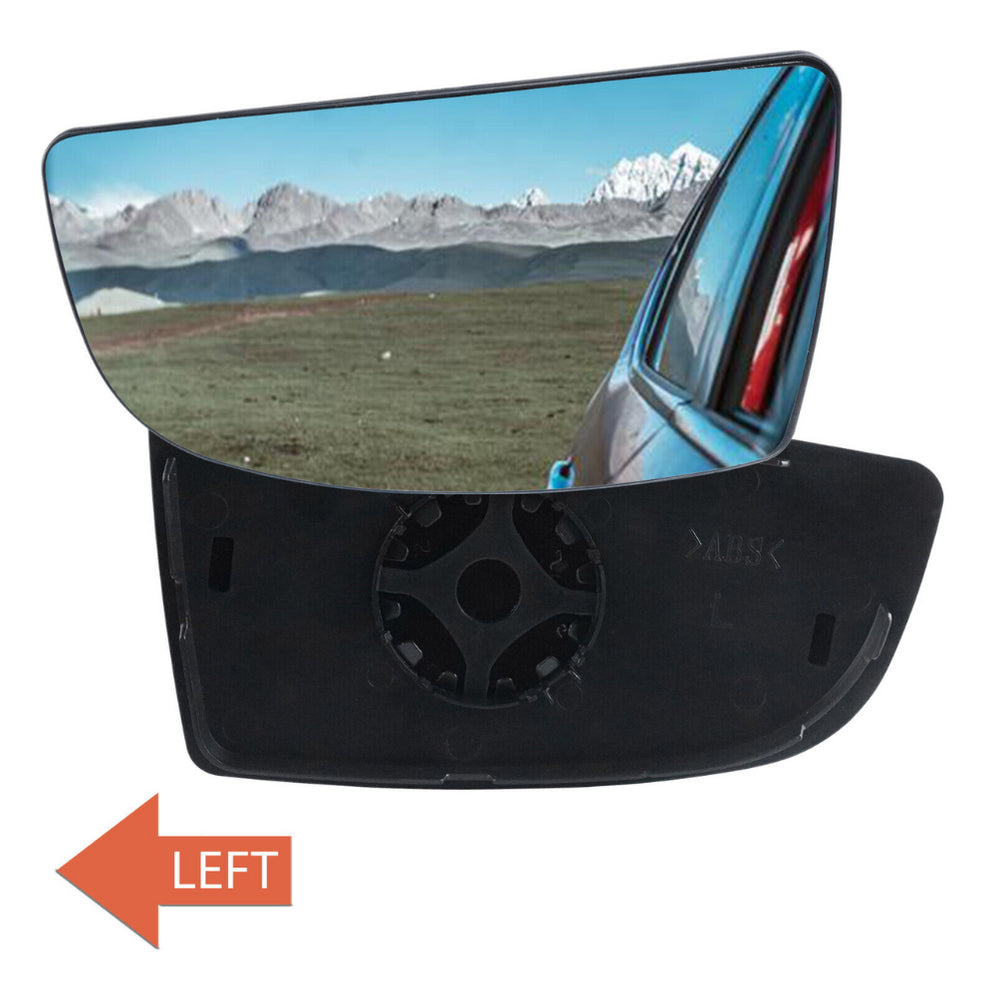 Ford Transit MK8 2014-2024 Lower Door Wing Mirror Glass Wide Blind Spot Left
