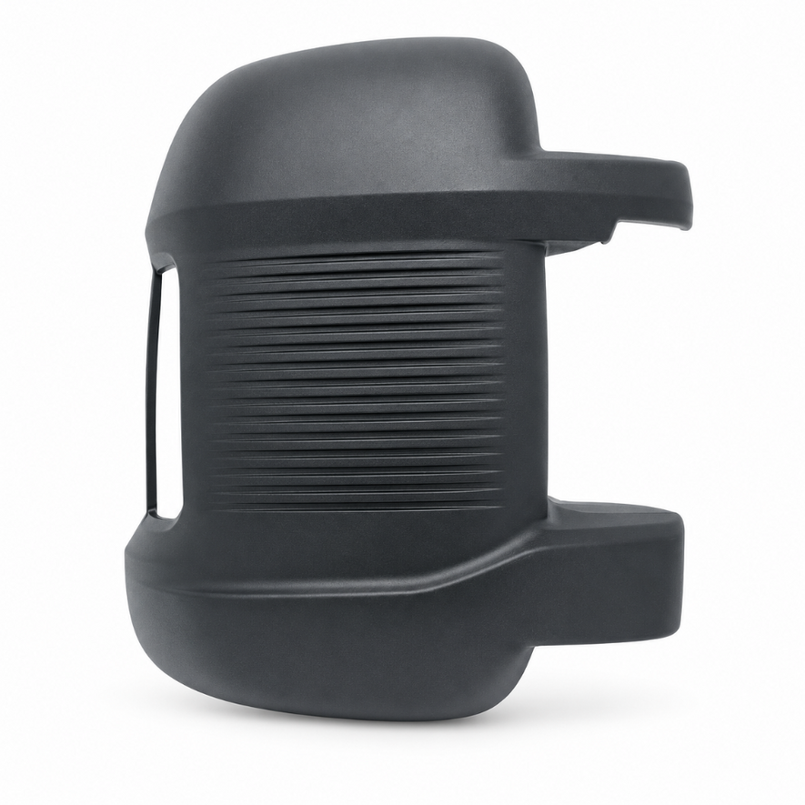 Fiat Ducato 2023-2026 Short Arm Wing Mirror Cover Black Right Side