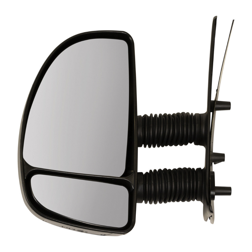 Fiat Ducato 1998-2006 Long Arm Manual Black Wing Door Mirror Passenger Side Left