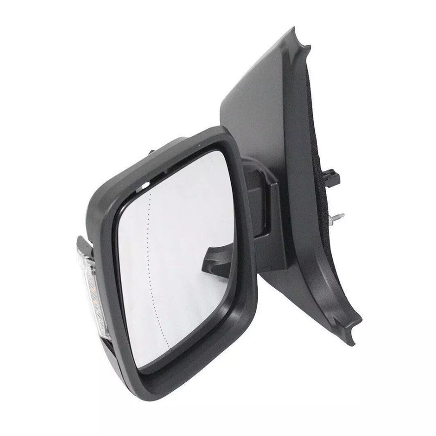 Renault Trafic Business 2021-2025 Electric Wing Door Mirror Black Left Side
