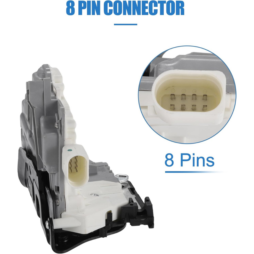 Skoda Superb Mk2 2009-2015 Front Left Door Lock Actuator Mechanism