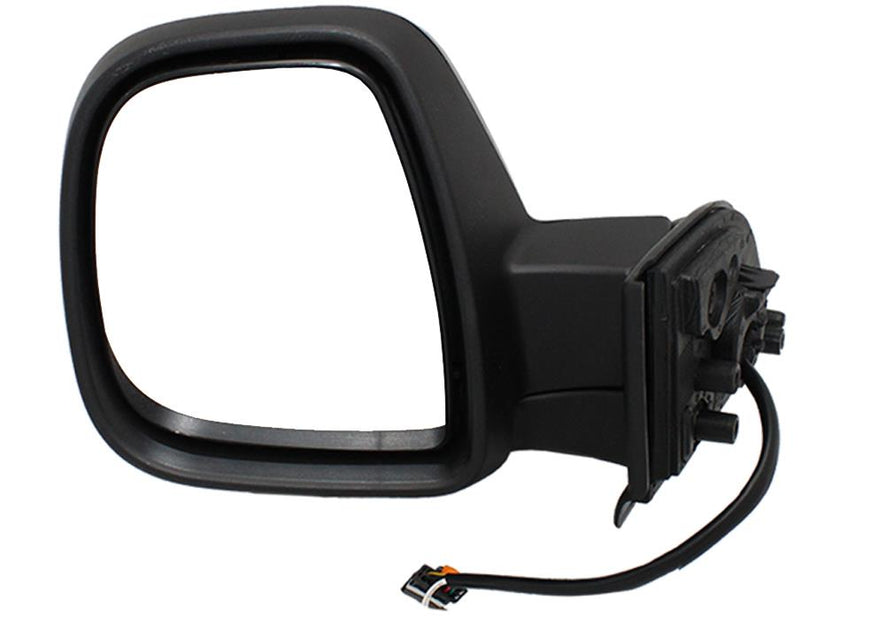 Peugeot Partner 2018-2024 Electric Black Cover Wing Door Mirror Left Side