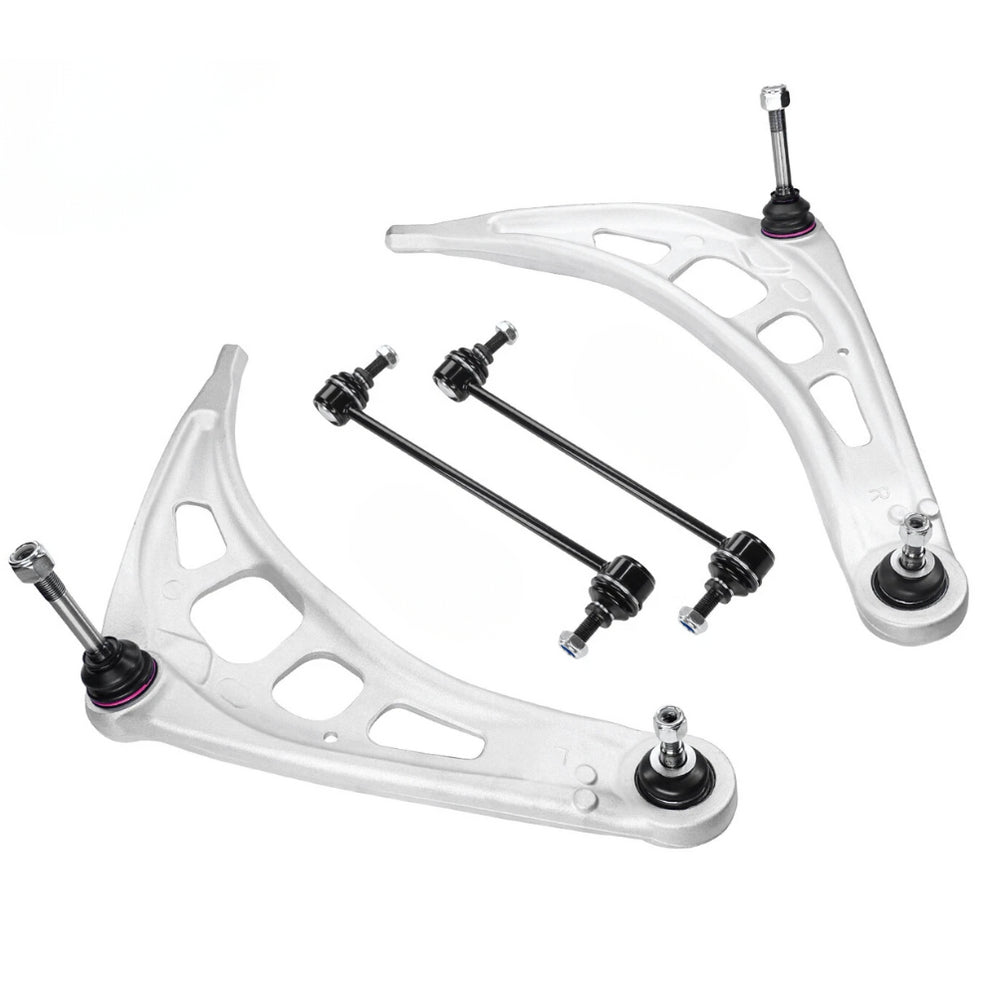 BMW 3 Series E46 1998-2005 Front Lower Wishbones Arms Drop Links Pair