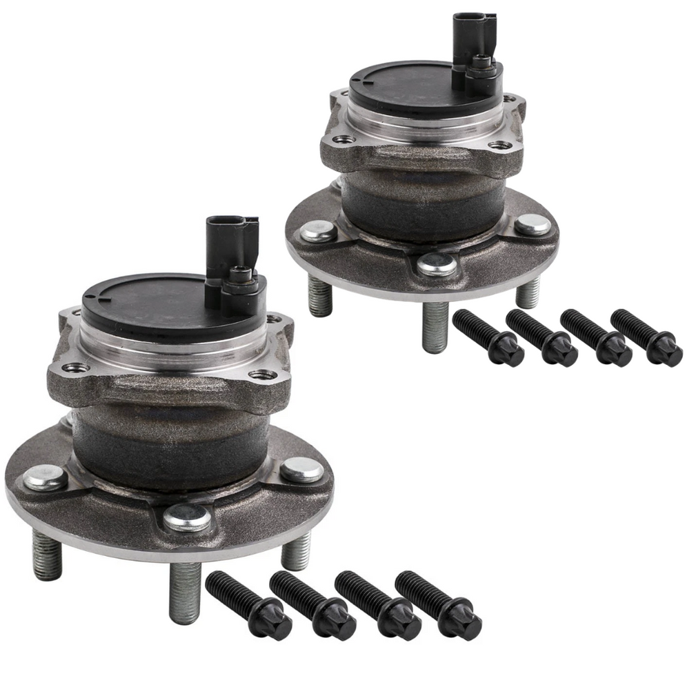 For Ford Focus MK2 2004-2012 Rear Hub Wheel Bearing Kits Pair Inc Abs Sensor