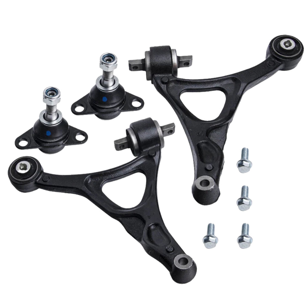 Volvo XC90 2002-2012 Front Lower Wishbones Suspension Arms Balljoints Pair
