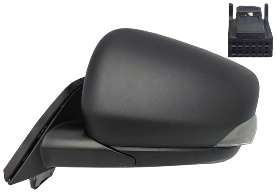 Mercedes Citan W420 2021-2025 Wing Door Mirror Electric Black Left Side