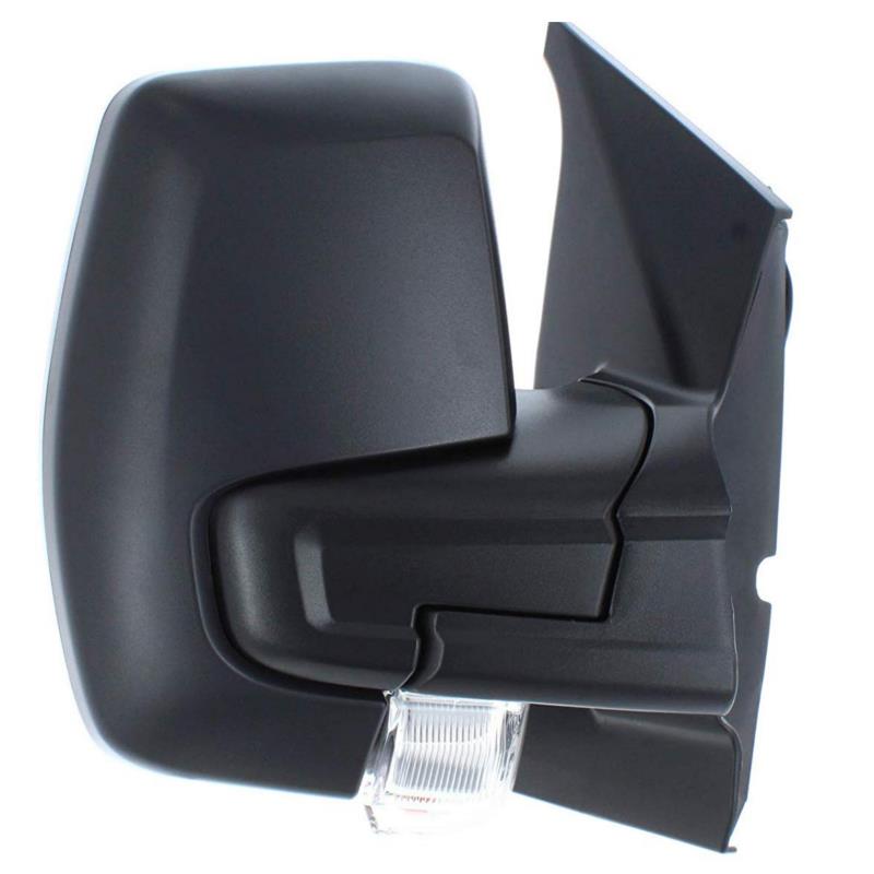 Ford Transit Custom 2012-2023 Black Electric Wing Door Mirror Drivers Side Right