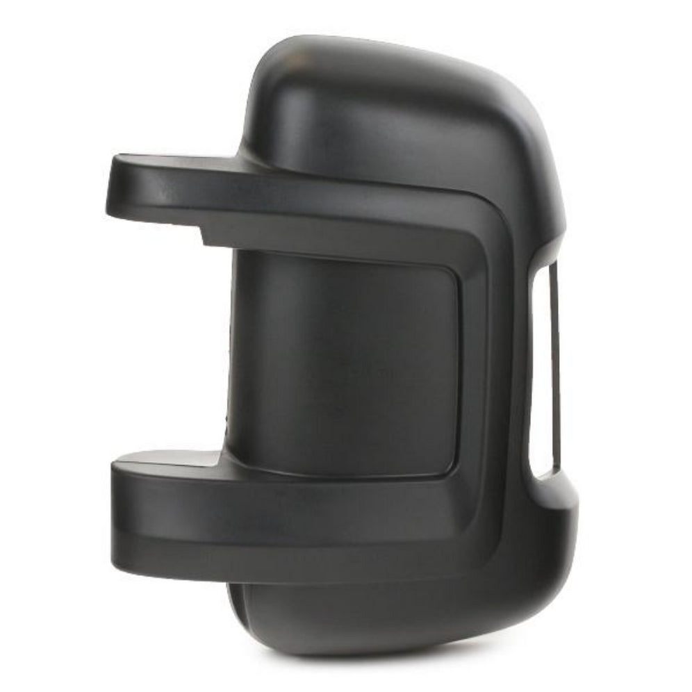 Citroen Relay 2006-2020 Short Arm Wing Mirror Cover Black Left Side