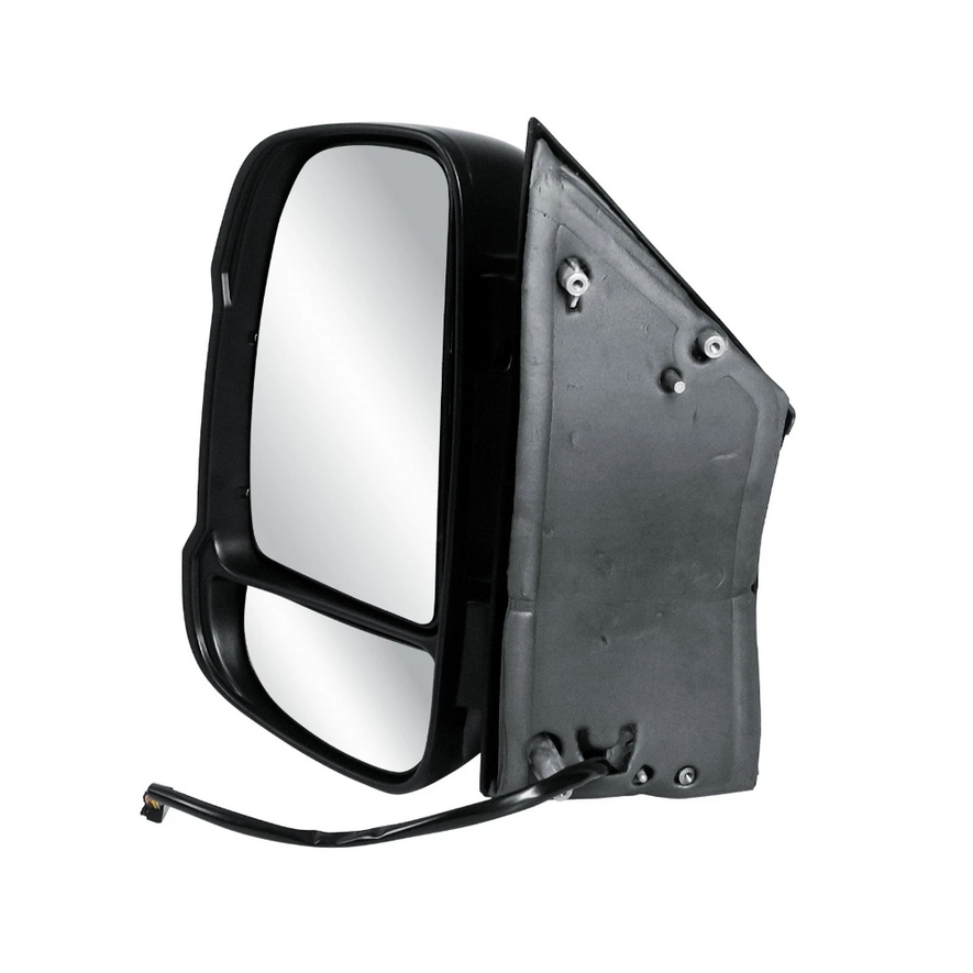Peugeot Boxer 2023-2026 Short Arm Electric Black Wing Door Mirror Left Side