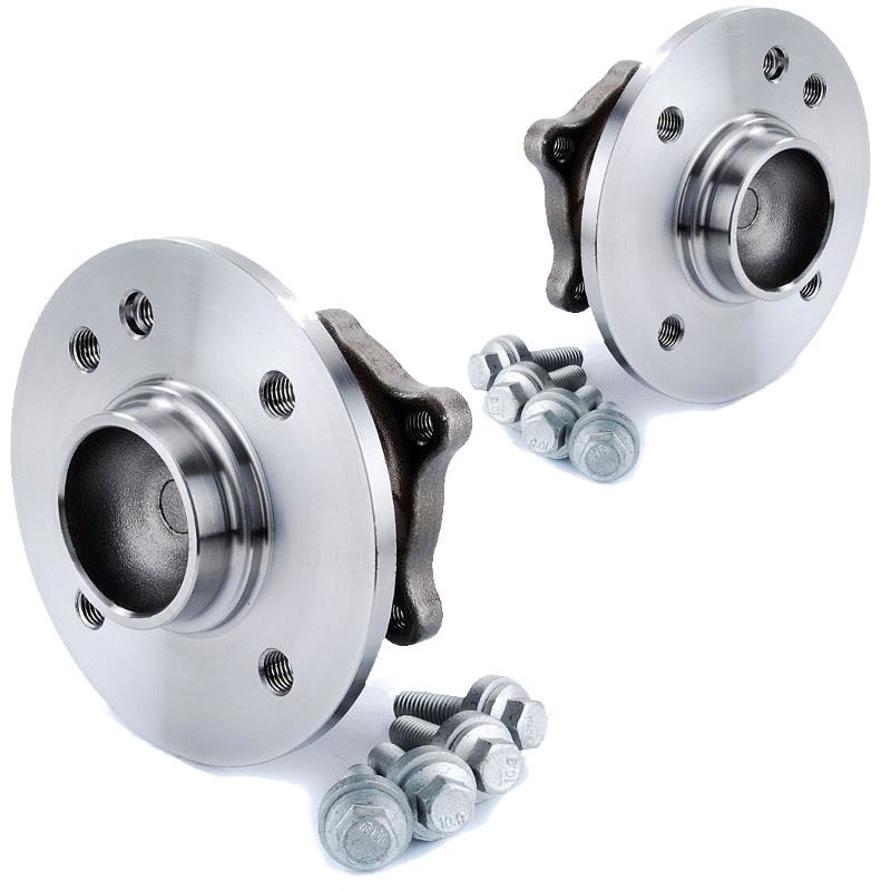 For BMW Mini R56 Hatchback 2007-2015 Rear Hub Wheel Bearing Kits Pair