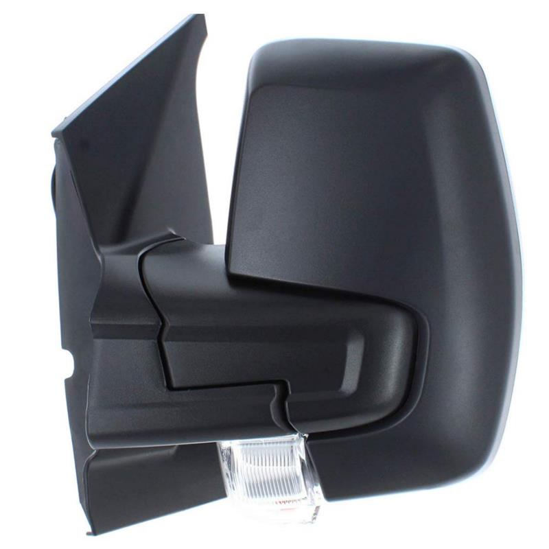 Ford Transit Custom 2012-2023 Black Electric Wing Door Mirror Passenger Side Left