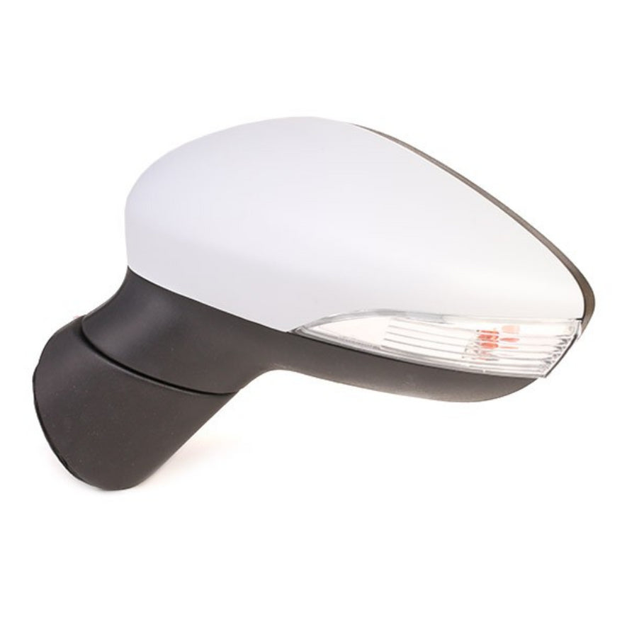 Ford Fiesta MK7 2013-2018 Electric Wing Door Mirror Primed Passenger Side Left