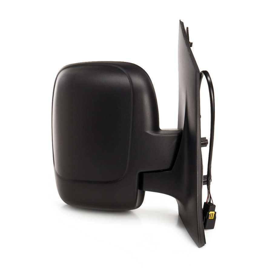 Fiat Scudo 2007-2016 Electric Door Wing Mirror Twin Glass Black Right Side