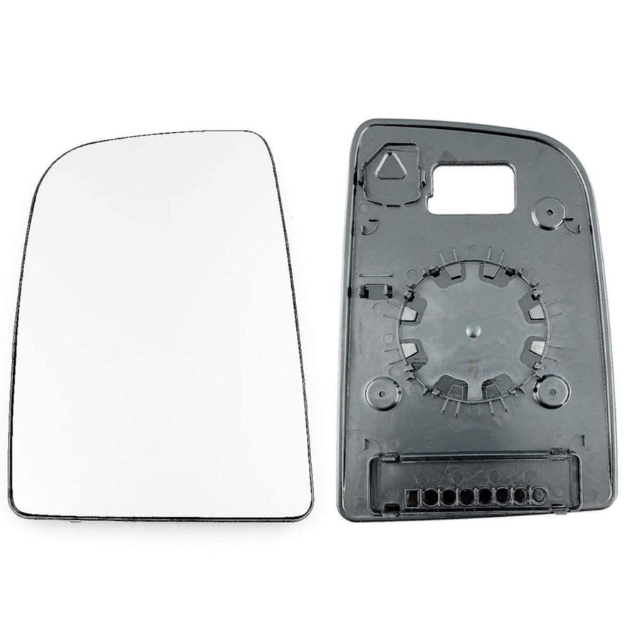 Mercedes Sprinter 2006-2019 Upper Door Wing Mirror Glass Left Push On Round