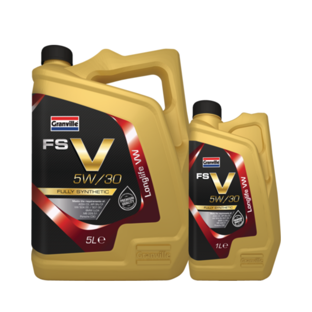 Car Engine Oil Granville FS-V Longlife VAG SAE 5W30 Fully Synthetic 5L 5 Litre