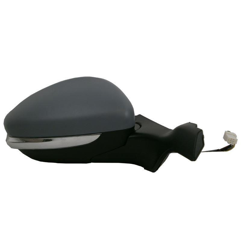 Peugeot 2008 2012-2020 Electric Door Wing Mirror Primed Cover Right Side - Spares Hut