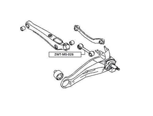 Dodge Caliber 2007-2017 Rear Wishbone Suspension Upper Arm Bar - Spares Hut