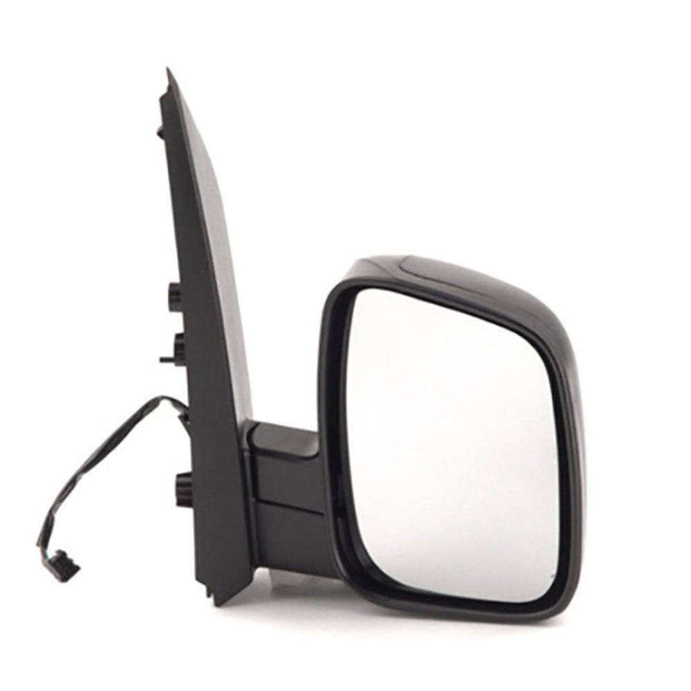 For Fiat Fiorino 2008-2018 Electric Adjust Door Wing Mirror Black Right Side - Spares Hut
