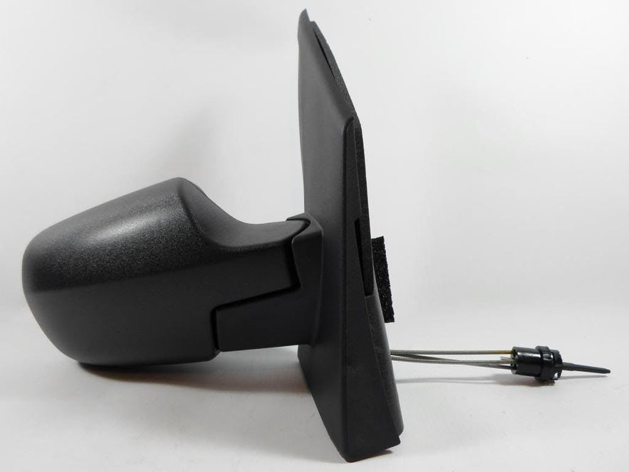 Ford Fiesta Mk6 2002-2005 Cable Adjust Wing Door Mirror Black Cover Drivers Side - Spares Hut