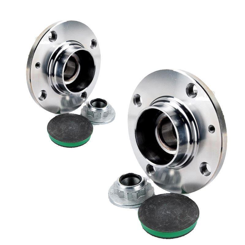 For Seat Ibiza 1999-2002 Rear Hub Wheel Bearing Kits Pair Inc ABS Ring - Spares Hut