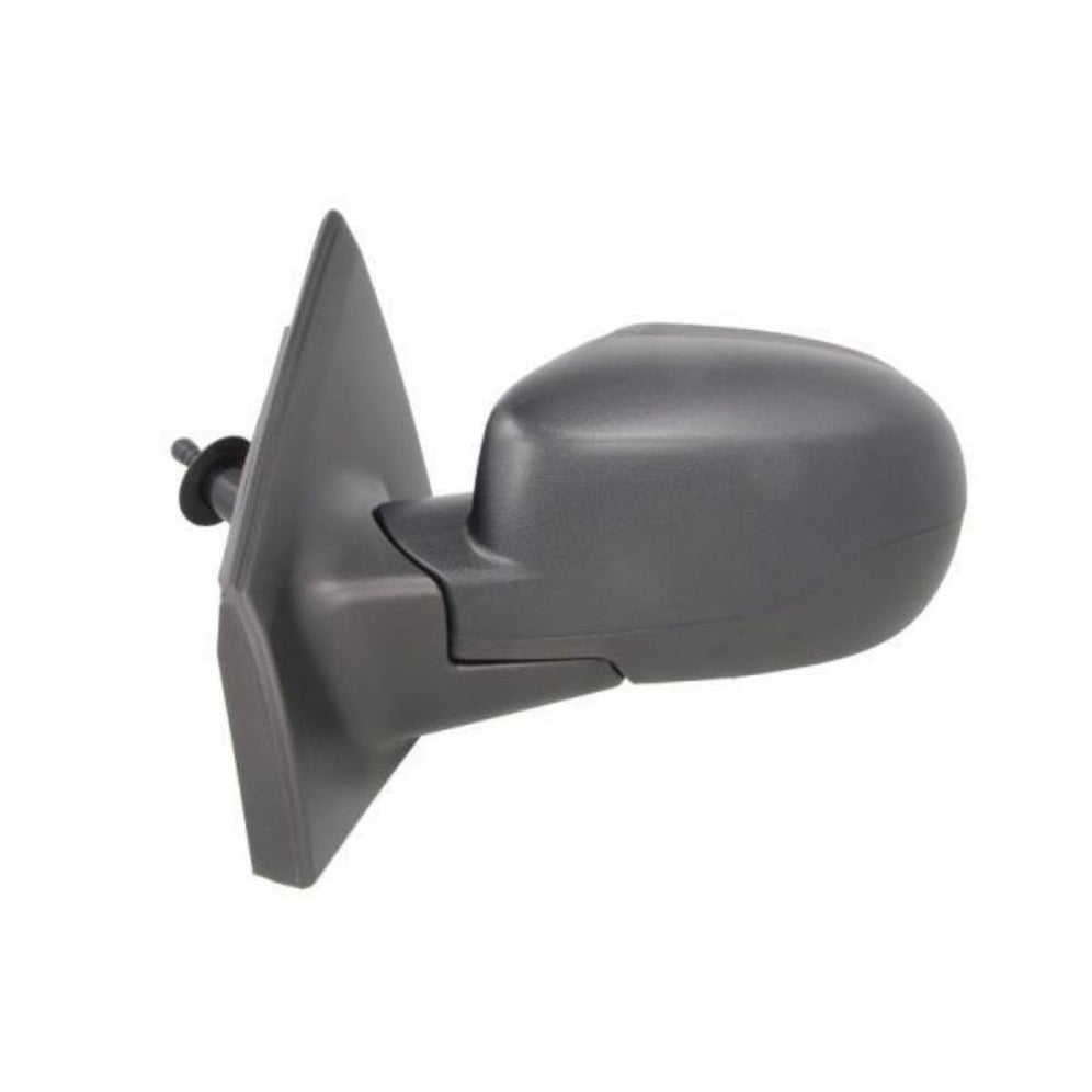 Renault Clio MK3 2009-2013 Black Manual Door Wing Mirror Left Side - SparesHut