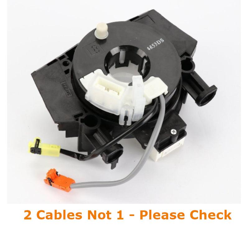 Nissan Murano 2007-2014 Airbag Squib Clock Spring Sensor Spiral Cable 2 Plugs - Spares Hut