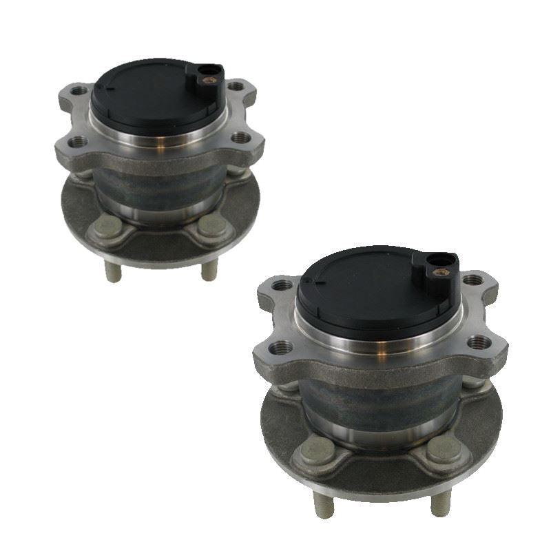 For Ford C-Max MK2 2010-2016 Rear Hub Wheel Bearing Kits Pair Inc ABS Sensor - Spares Hut