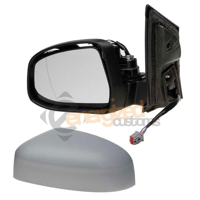 Ford Focus MK2 2008-2011 Wing Door Mirror Electric Primed Passengers Side Left - Spares Hut