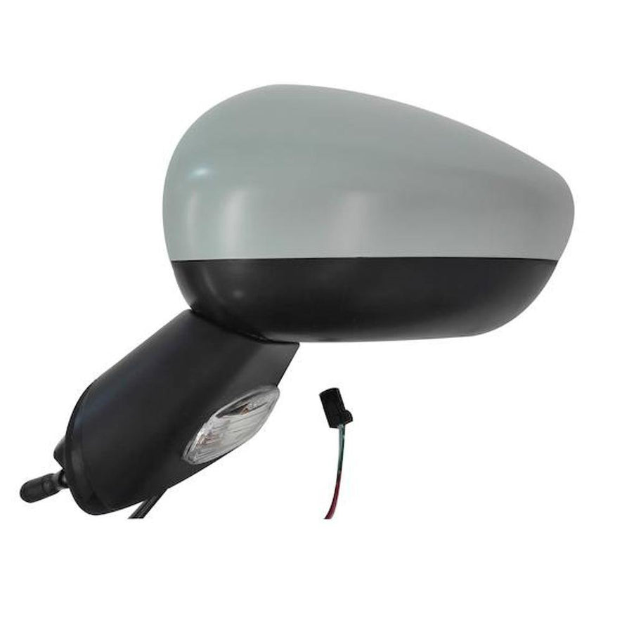 Citroen C3 Mk2 2009-2016 Electric Door Wing Mirror Primed Passenger Side Left - SparesHut