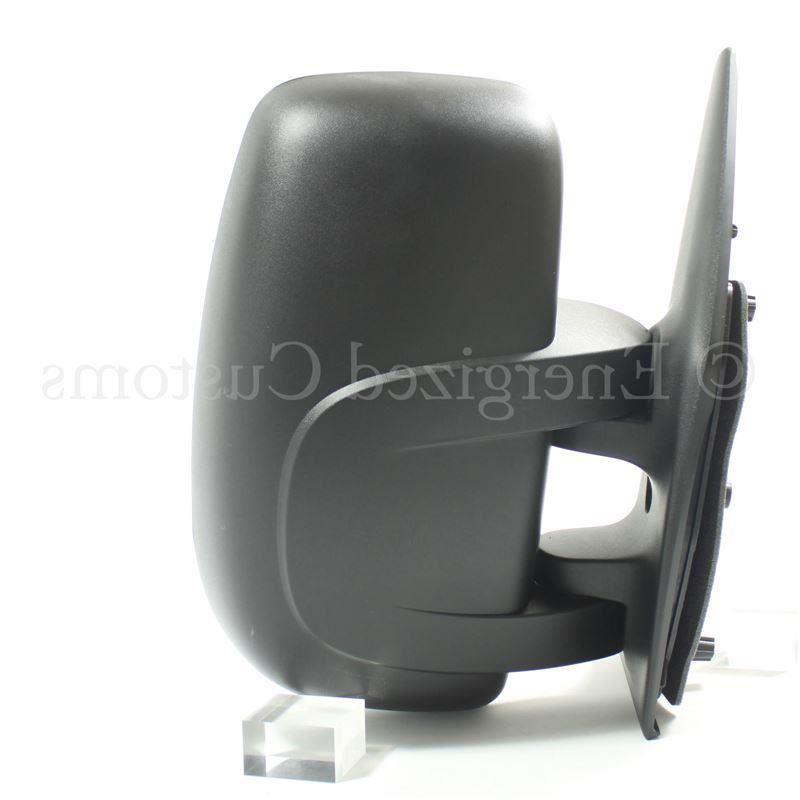 Nissan Interstar Van 2003-2011 Manual Adjust Black Wing Door Mirror Drivers Side - Spares Hut