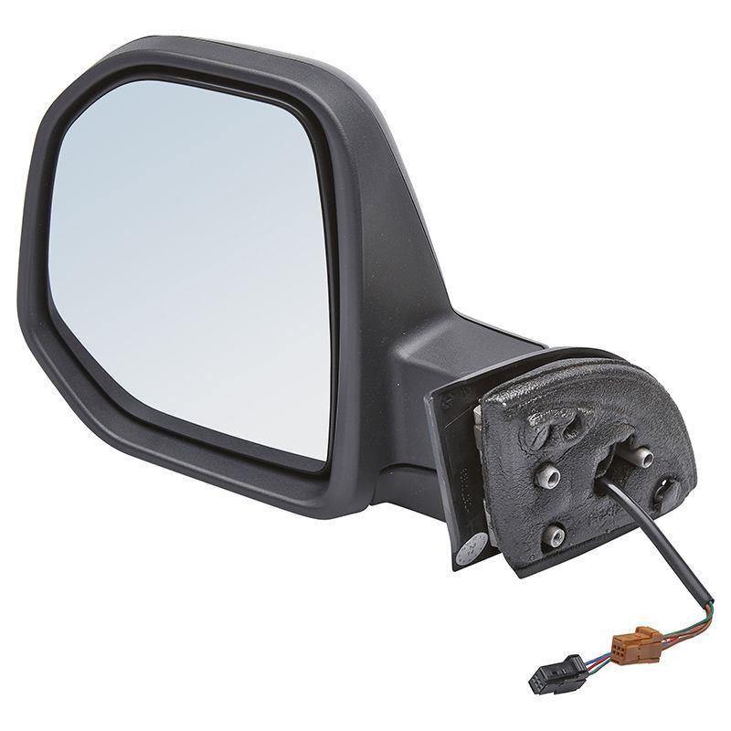 Peugeot Partner 2008-2012 Electric Black Wing Door Mirror Passenger Side - SparesHut
